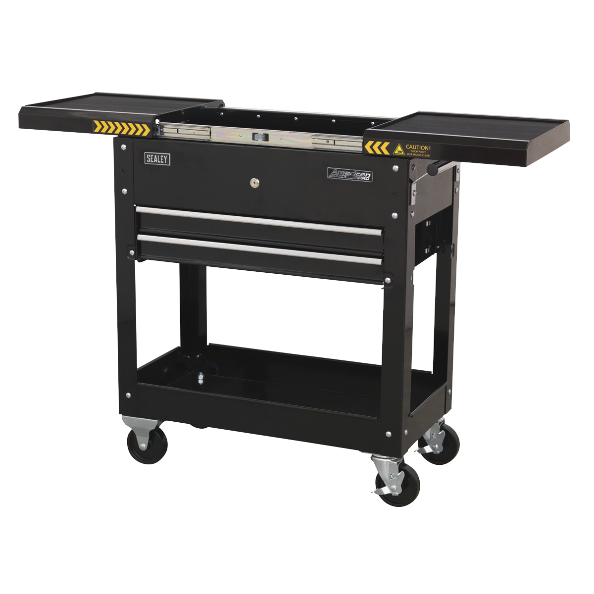 Sealey American PRO® Mobile Tool & Parts Trolley - Black AP705MB