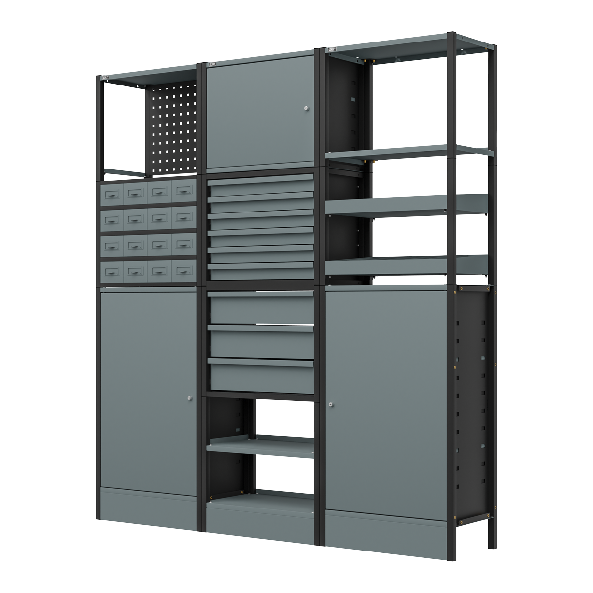 Sealey Modular Storage System Combo 1.74m APMRSTACK1