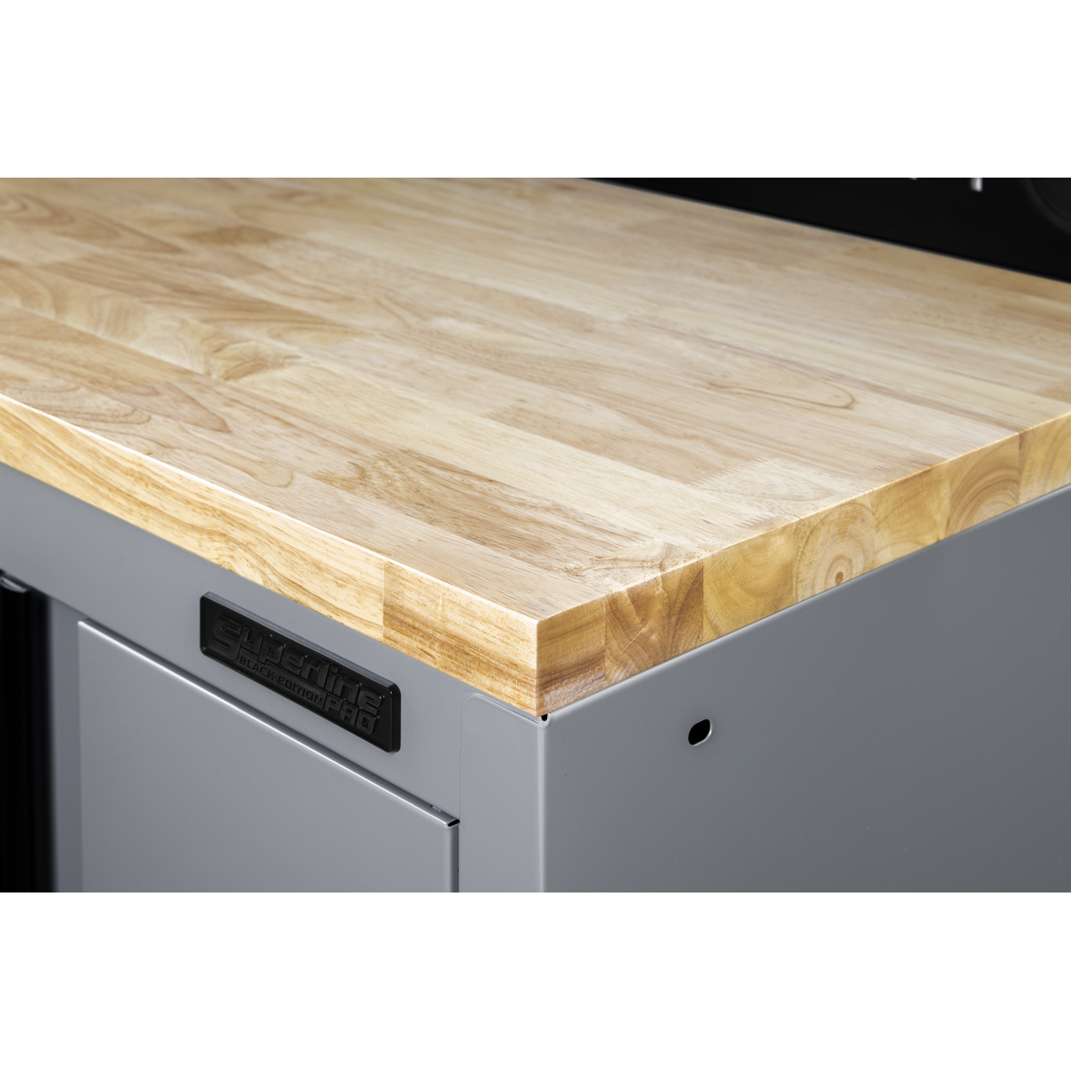 Sealey Superline PRO® Black Edition Rubber Wood Worktop 2040mm APMS30WC