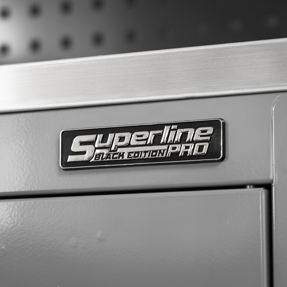 Sealey Superline PRO® Black Edition Modular Floor Cabinet 2 Door 680mm APMS33BE