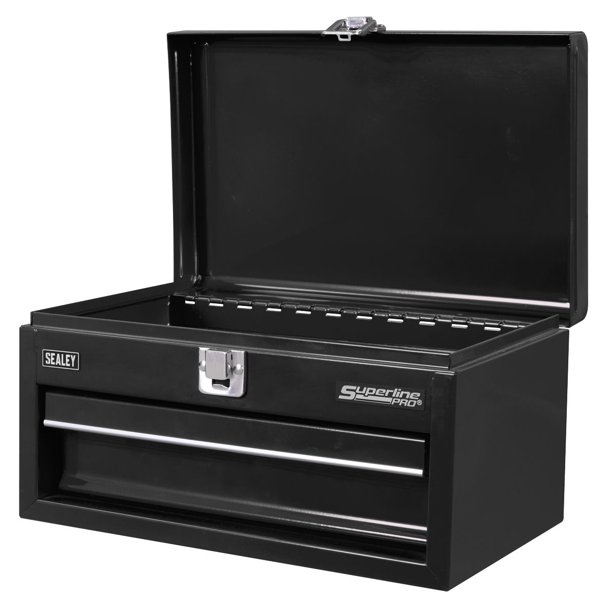 Sealey Superline Pro® Mini Toolbox with Drawer - Black APMTB2