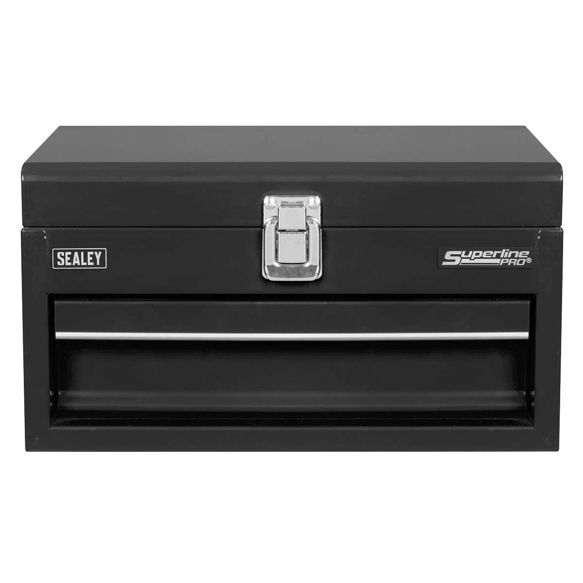 Sealey Superline Pro® Mini Toolbox with Drawer - Black APMTB2