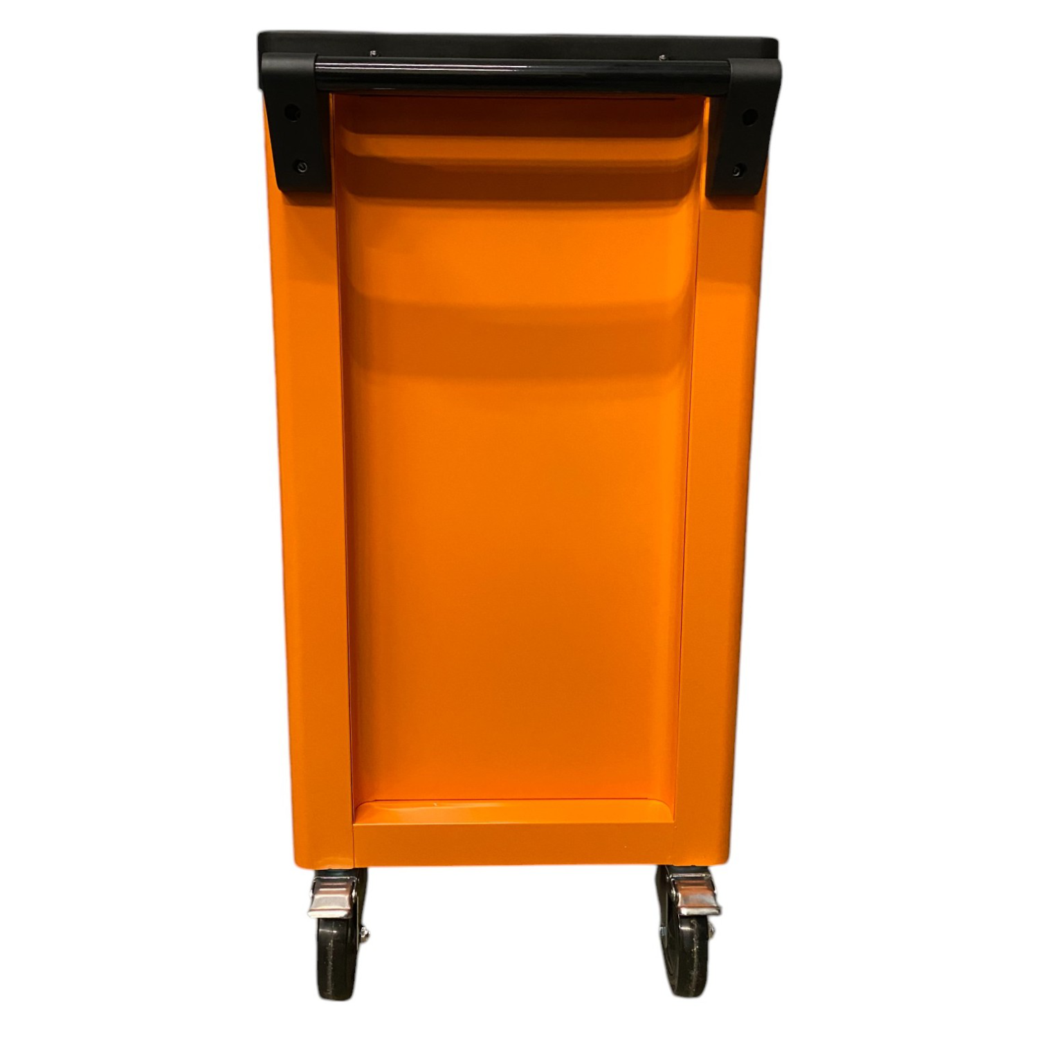 BRUNEL Tool 7 Drawer Caster Mounted Roller Tool Chest Cabinet with 6 Fully Stocked Drawers - 249 Pieces - Orange