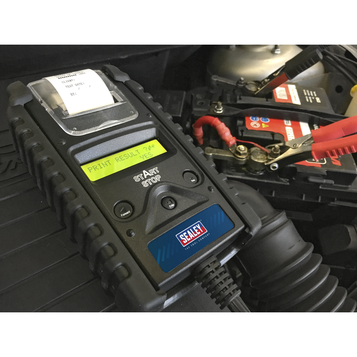 Sealey Digital Start/Stop Battery & Alternator Tester with Printer 6/12/24V [BT2014]
