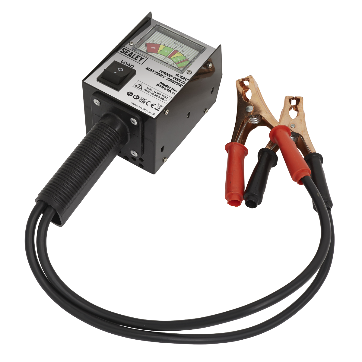 Sealey Handheld Battery Tester 6/12V BT91/10