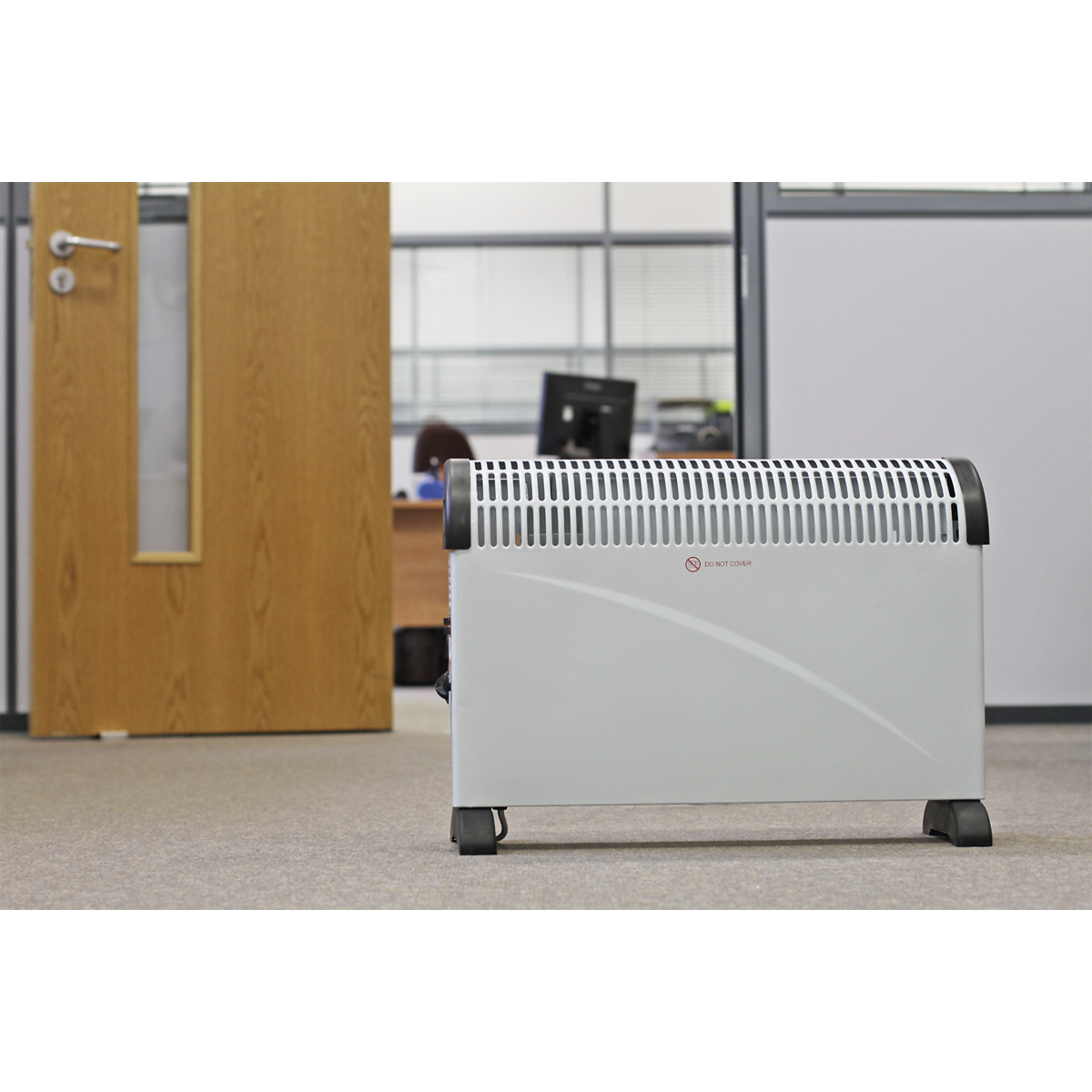 Sealey Convector Heater with 3 Heat Settings Thermostat 2000W/230V CD2005