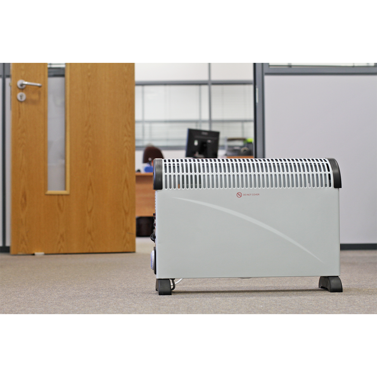 Sealey Convector Heater with Turbo, Timer & Thermostat 2000W/230V CD2005TT
