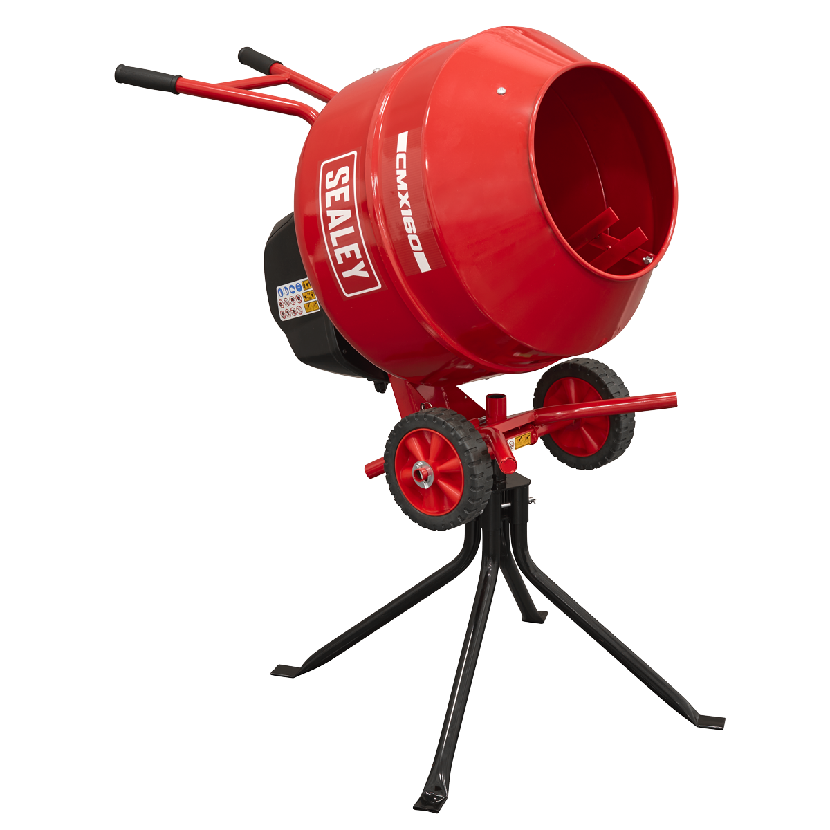 Sealey 160L Cement Mixer with Stand 650W CMX160