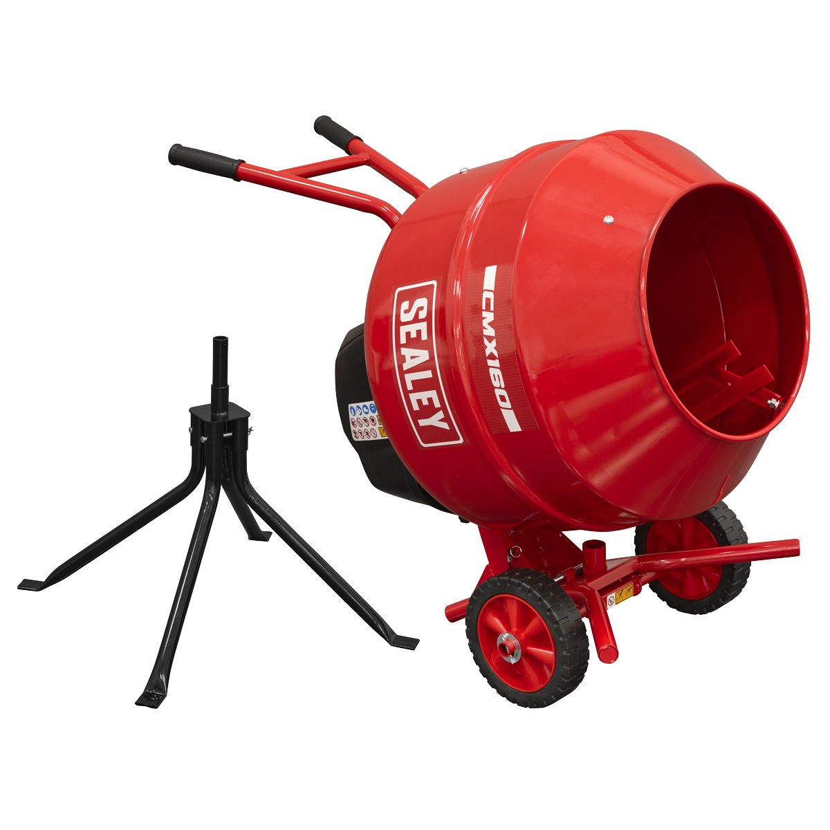 Sealey 160L Cement Mixer with Stand 650W CMX160