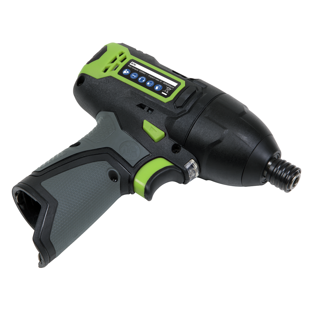 Sealey SV10.8 Series 1/4"Hex Drive Cordless Impact Driver Kit 10.8V 2Ah CP108VCID