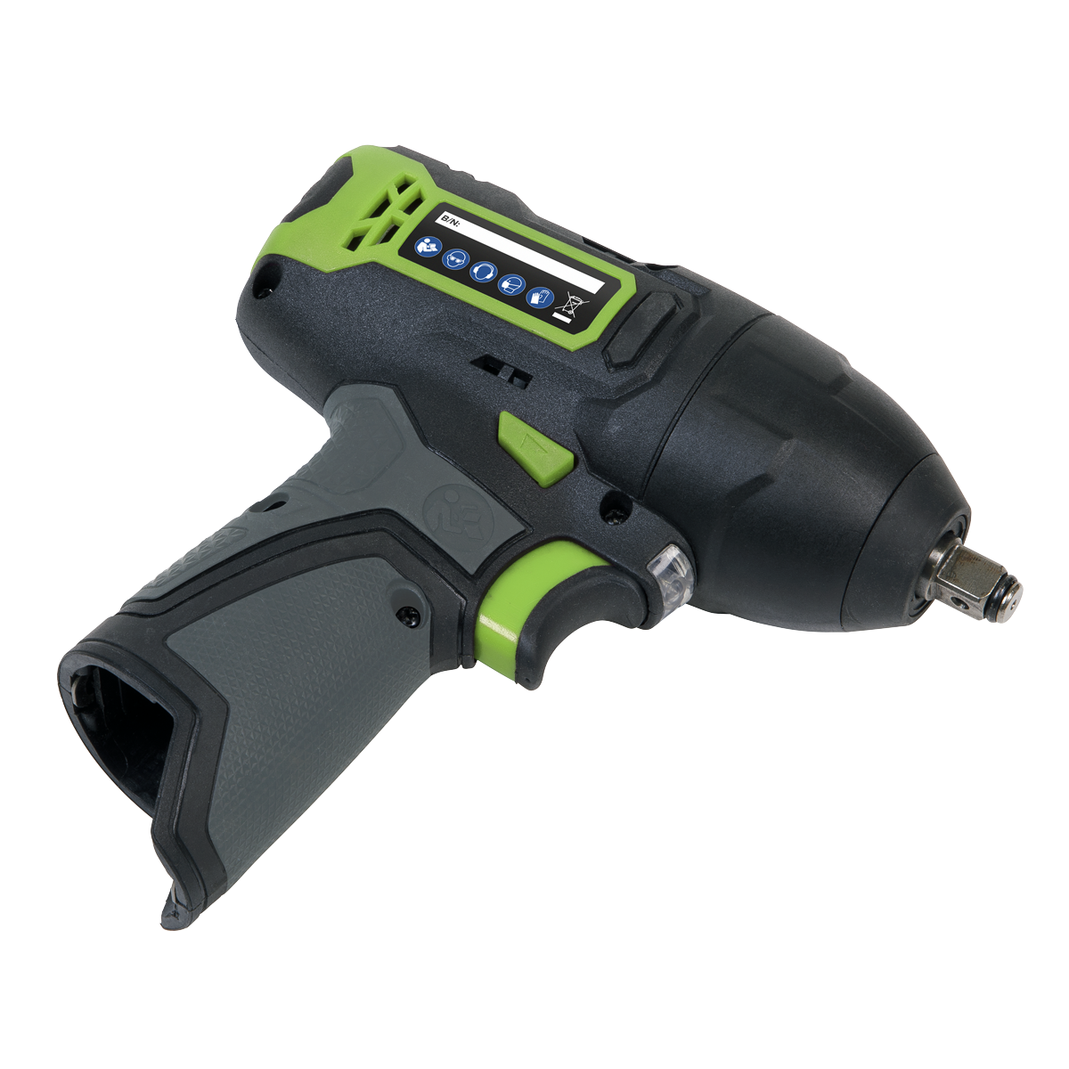 Sealey SV10.8 Series 3/8"Sq Drive Cordless Impact Wrench Kit 10.8V 2Ah CP108VCIW