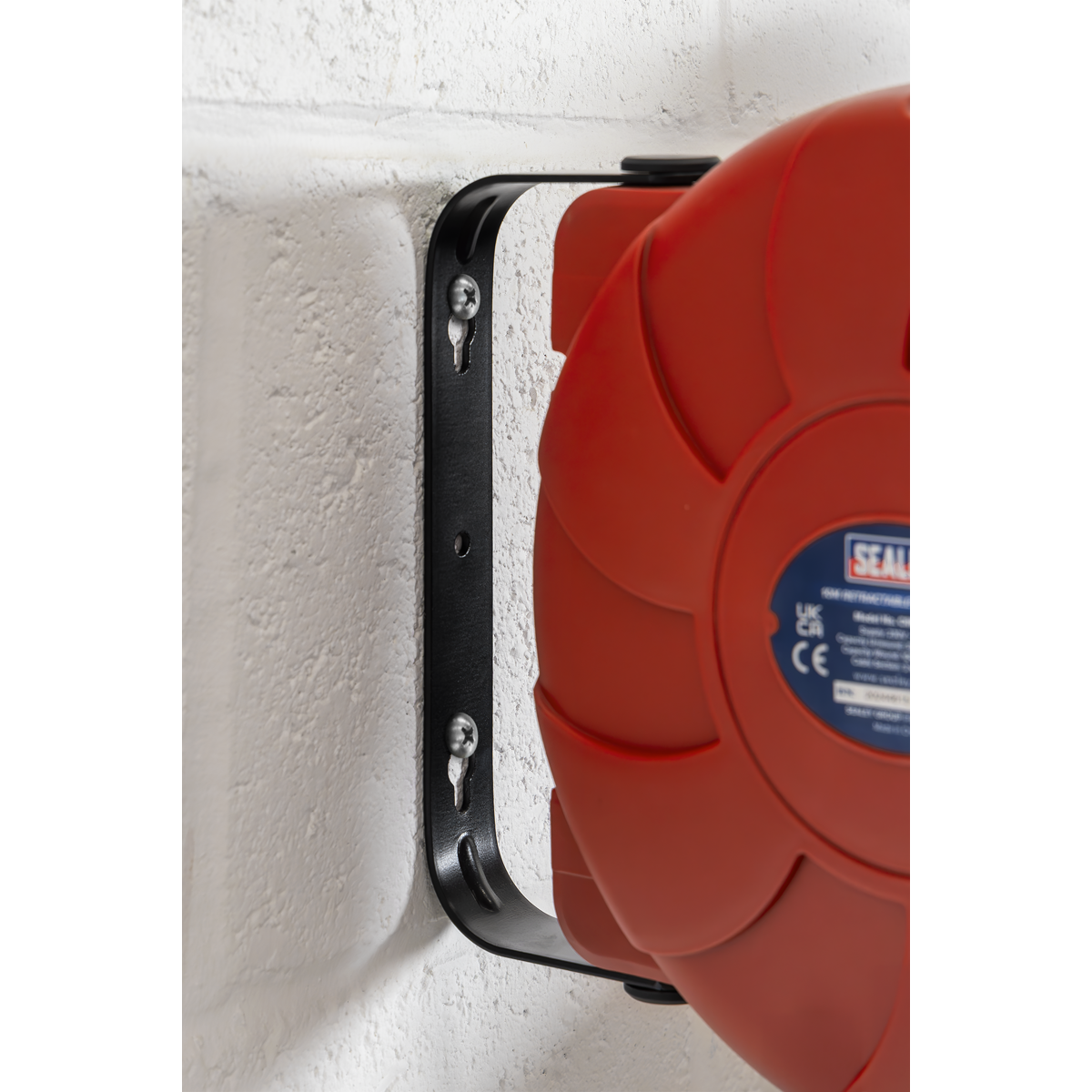 Sealey Cable Reel System Retractable 10m 2 x 230V Socket CRM10