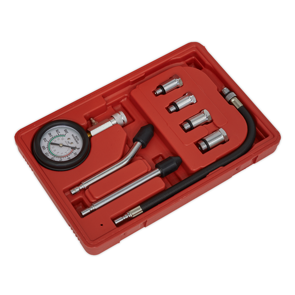 Sealey Petrol Engine Compression Test Kit 8pc CT955