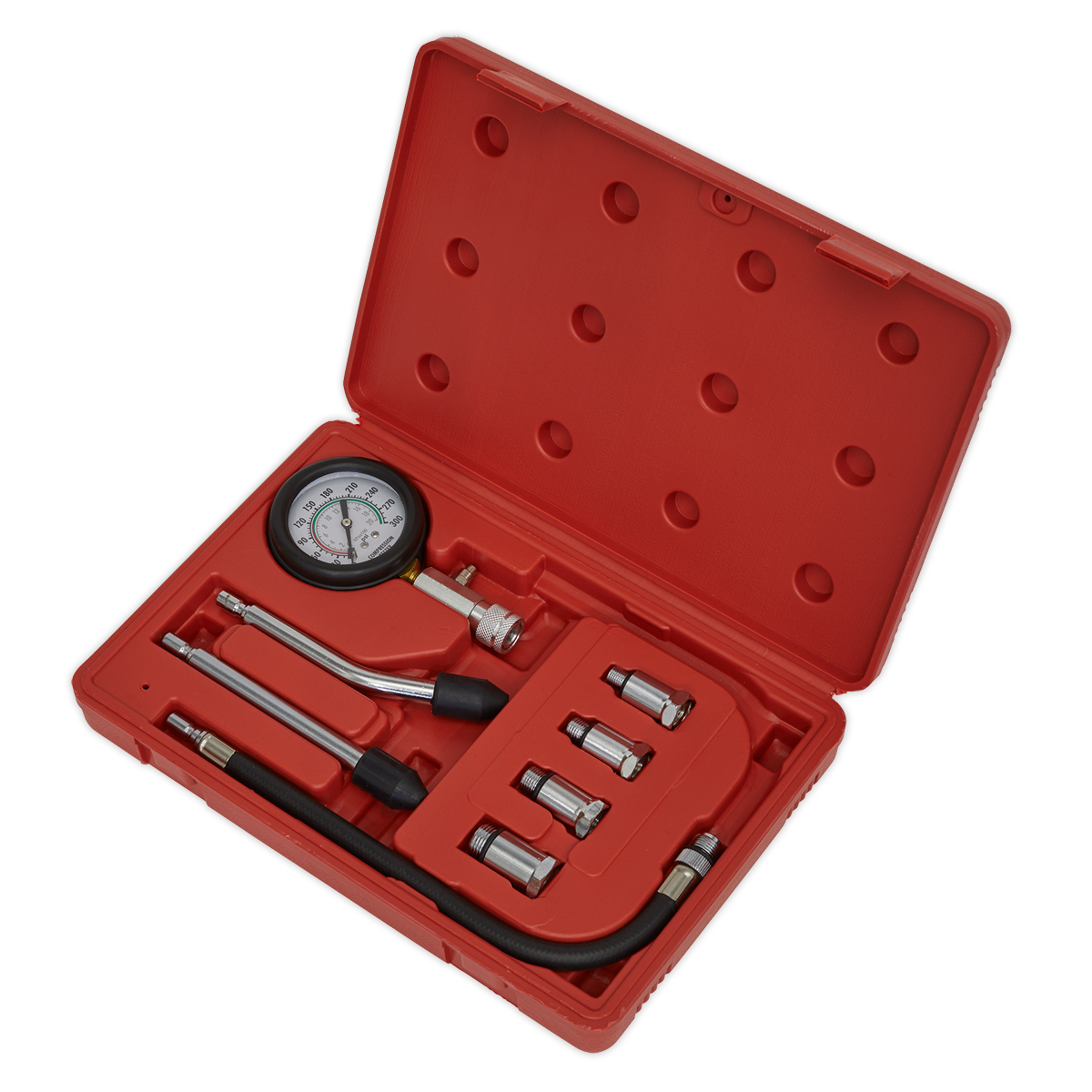 Sealey Petrol Engine Compression Test Kit 8pc CT955
