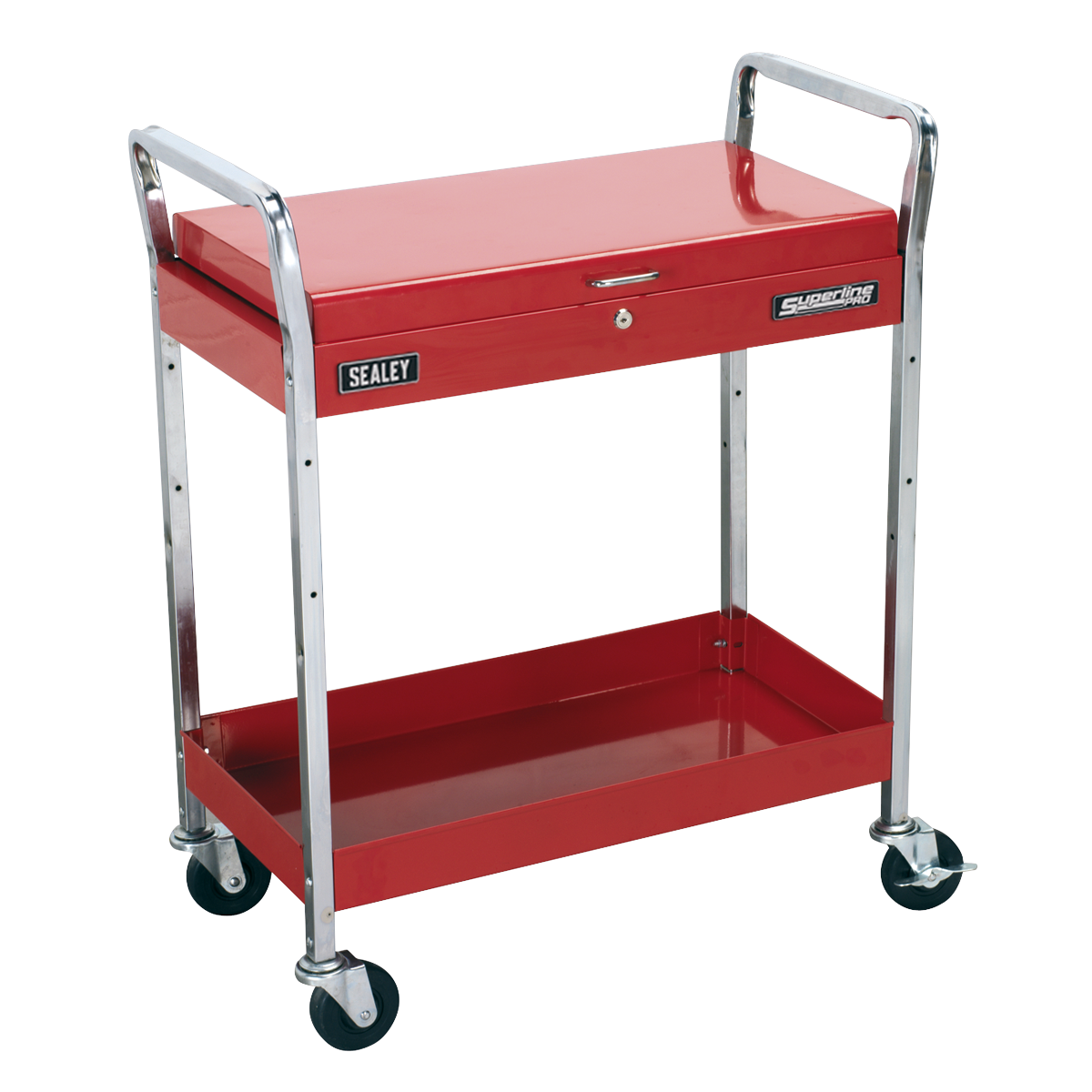 Sealey Superline PRO® Heavy-Duty Trolley with Lockable Top 2-Level CX104