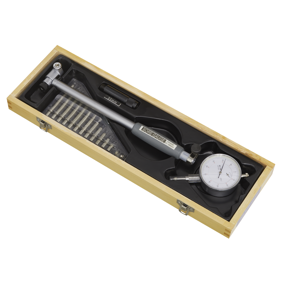 Sealey Dial Bore Gauge 50-160mm DBG5010