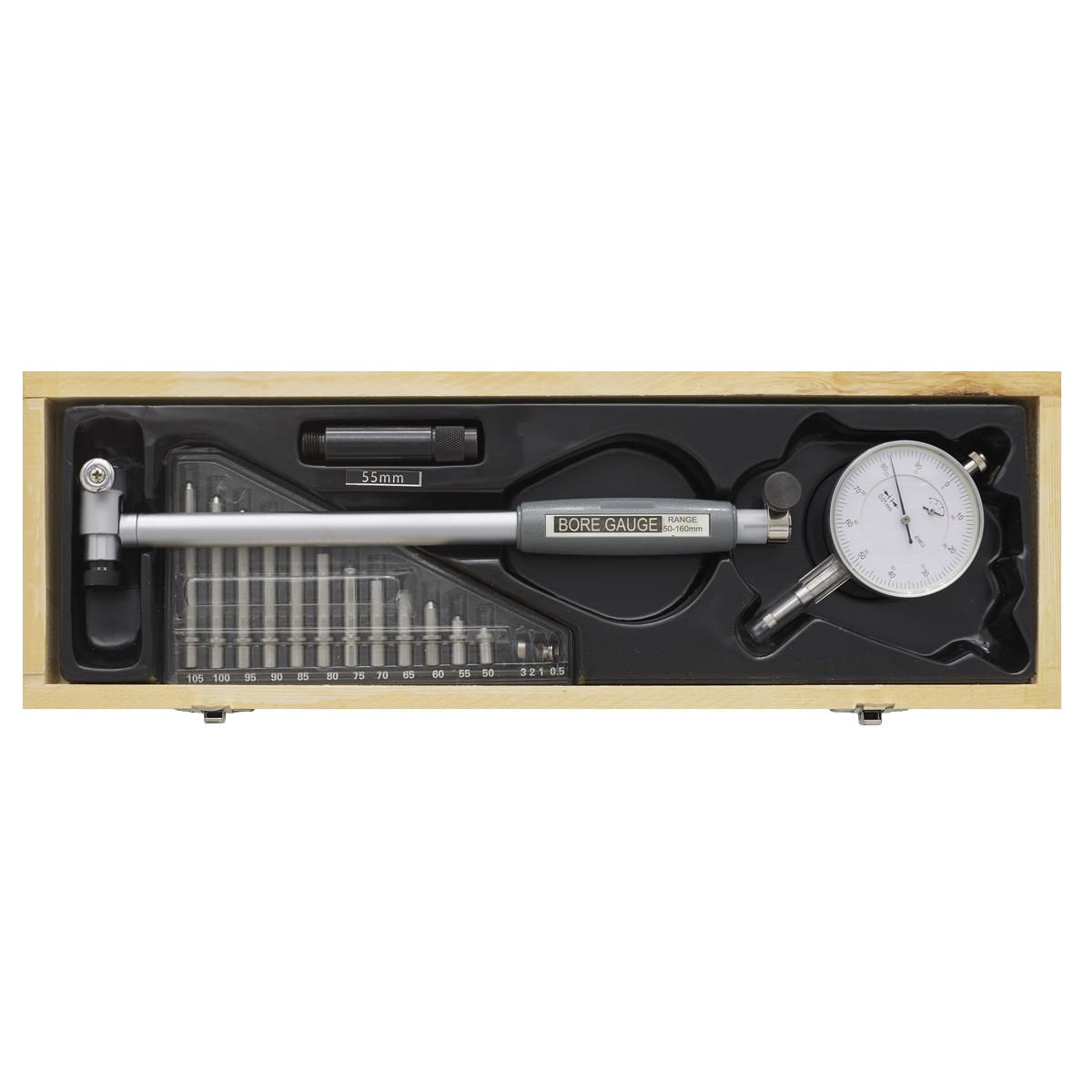 Sealey Dial Bore Gauge 50-160mm DBG5010