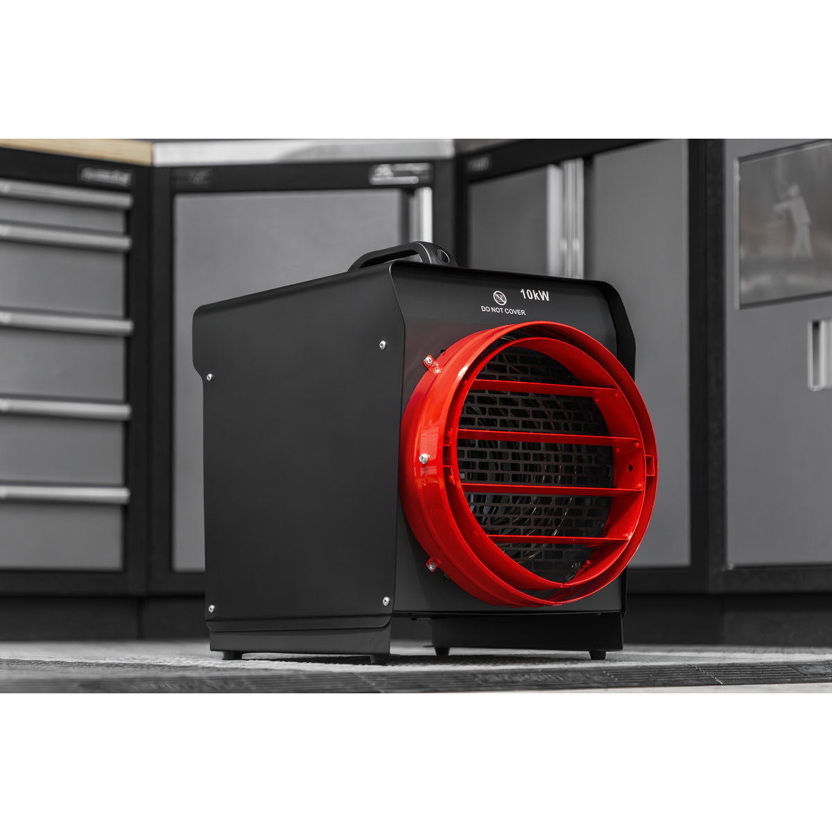 Sealey Industrial Fan Heater with Ducting 10kW/400V DEH10001