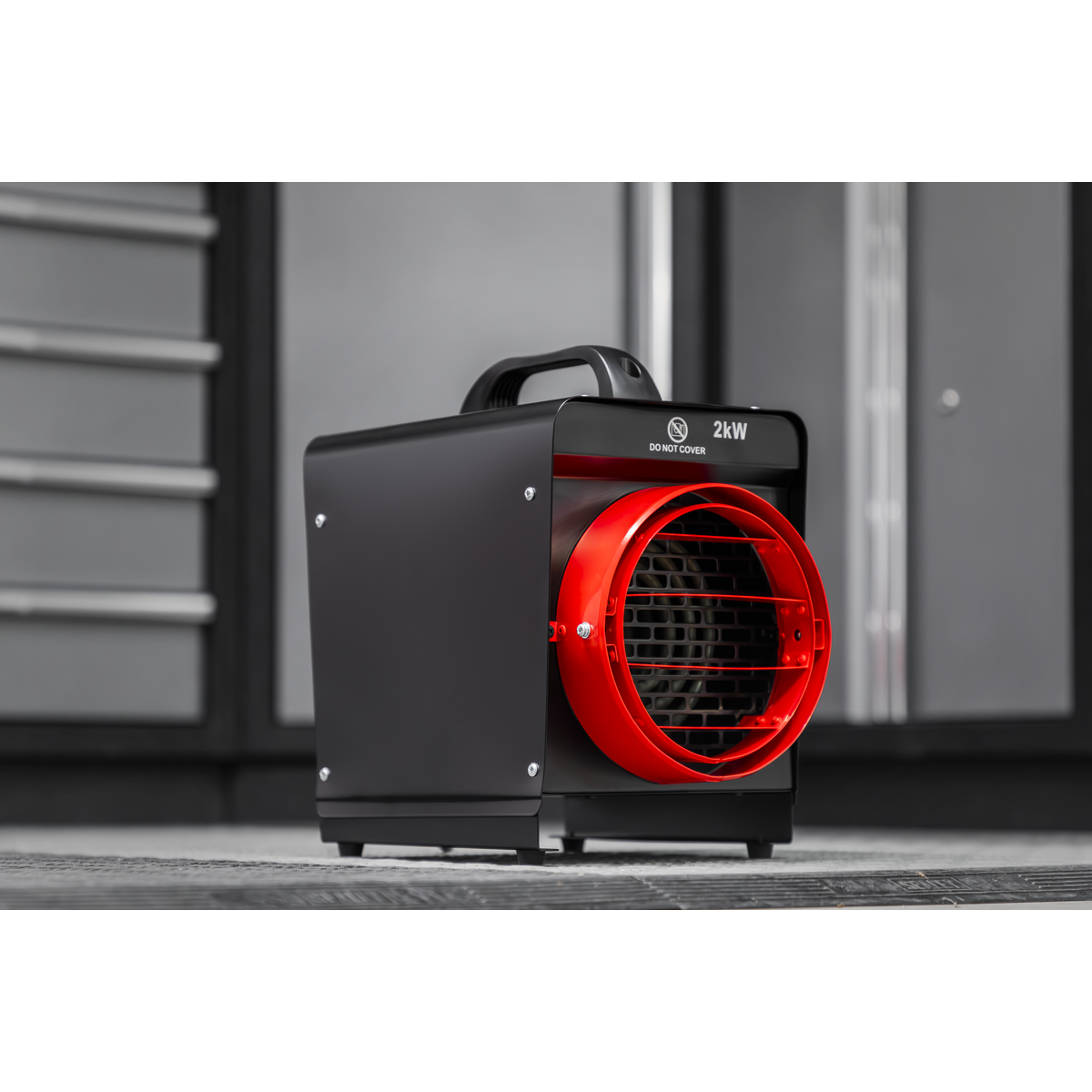 Sealey Industrial Fan Heater with Ducting 2kW/230V DEH2001