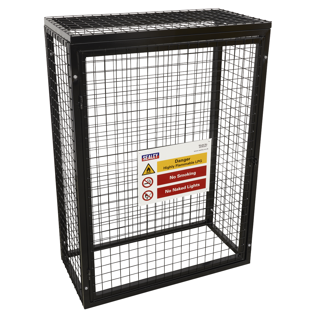 Sealey Gas Cylinder Safety Cage - 2 x 47kg GCSC247