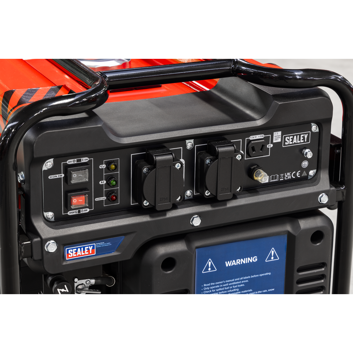 Sealey 3500W Inverter Generator 4-Stroke Engine 230V GI3500