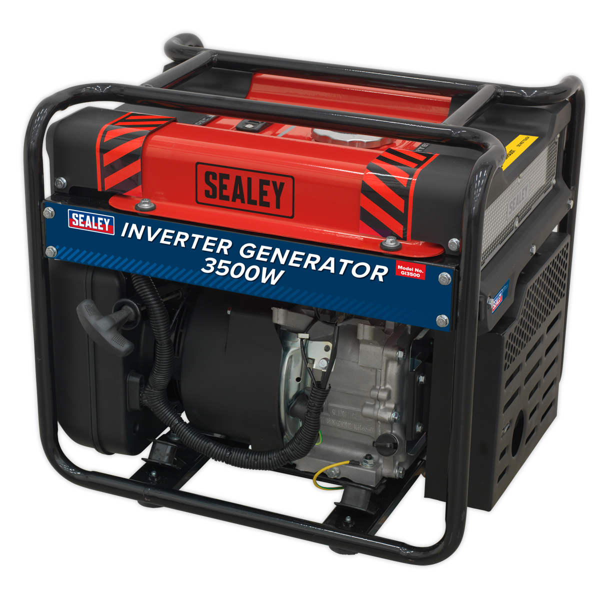 Sealey 3500W Inverter Generator 4-Stroke Engine 230V GI3500