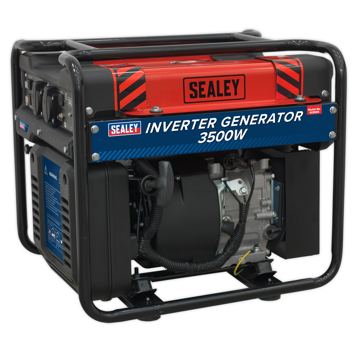 Sealey 3500W Inverter Generator 4-Stroke Engine 230V GI3500