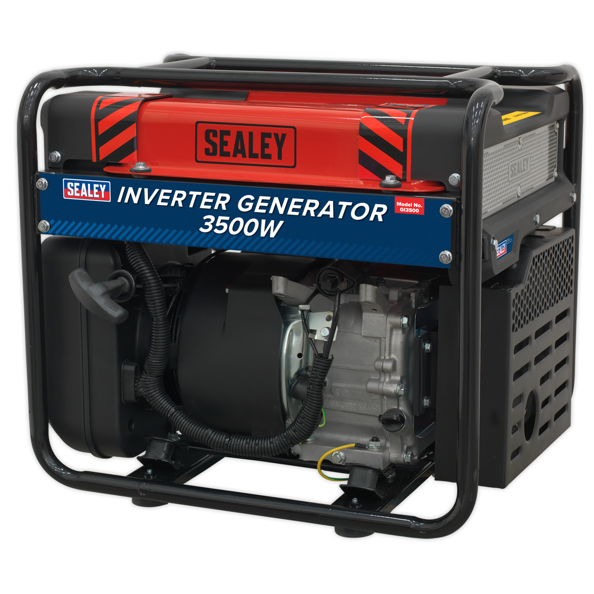Sealey 3500W Inverter Generator 4-Stroke Engine 230V GI3500