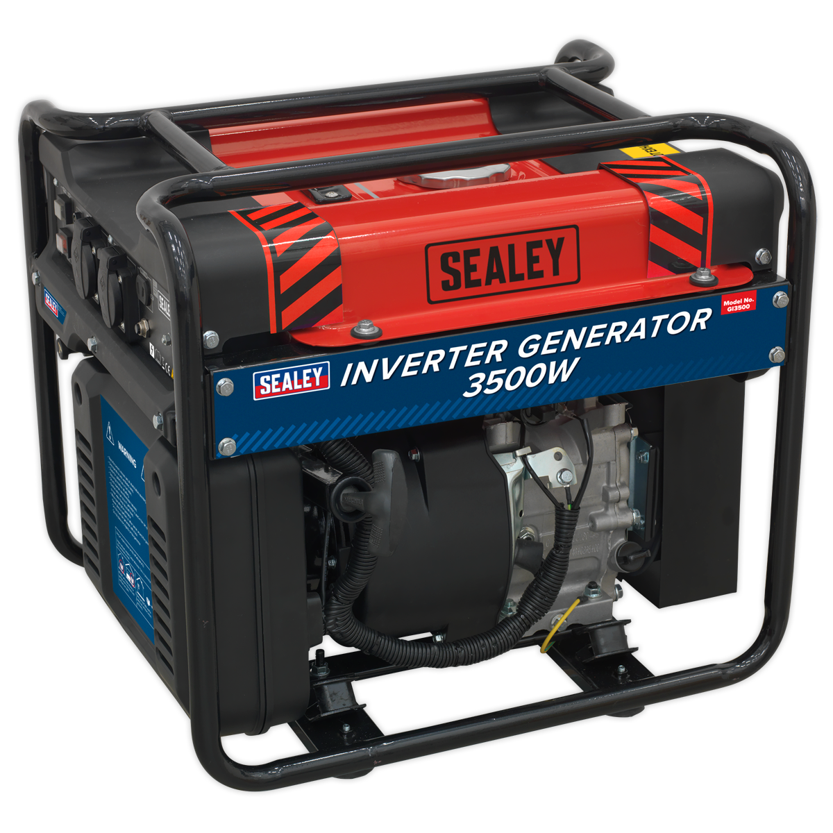 Sealey 3500W Inverter Generator 4-Stroke Engine 230V GI3500