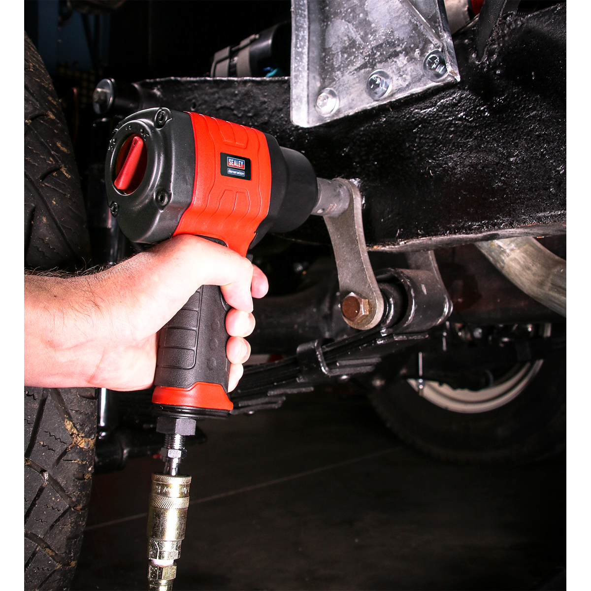 Sealey Generation Composite Twin Hammer Air Impact Wrench 1/2"Sq Drive GSA6002