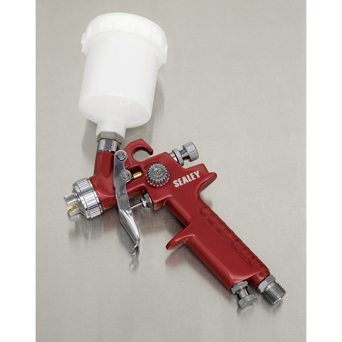 Sealey Workshop Series HVLP Gravity Feed Touch-Up Spray Gun 0.8mm Set-Up HVLP731