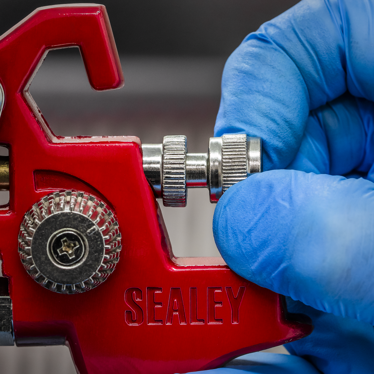 Sealey Workshop Series HVLP Gravity Feed Spray Gun 1.3mm Set-Up HVLP741
