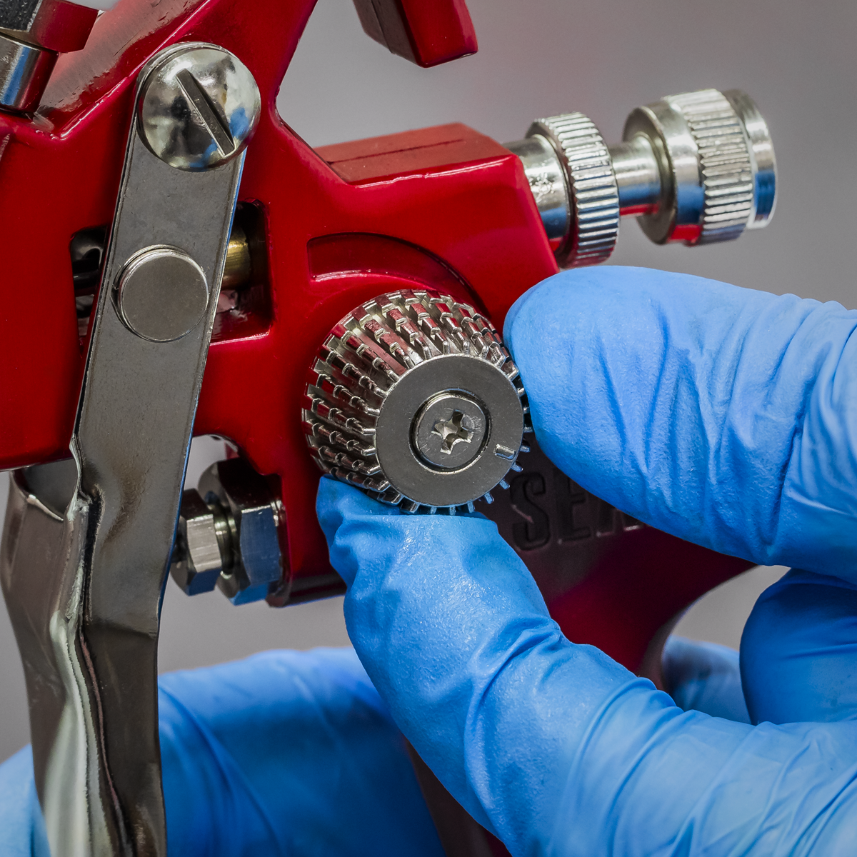 Sealey Workshop Series HVLP Gravity Feed Spray Gun 2mm Set-Up HVLP742