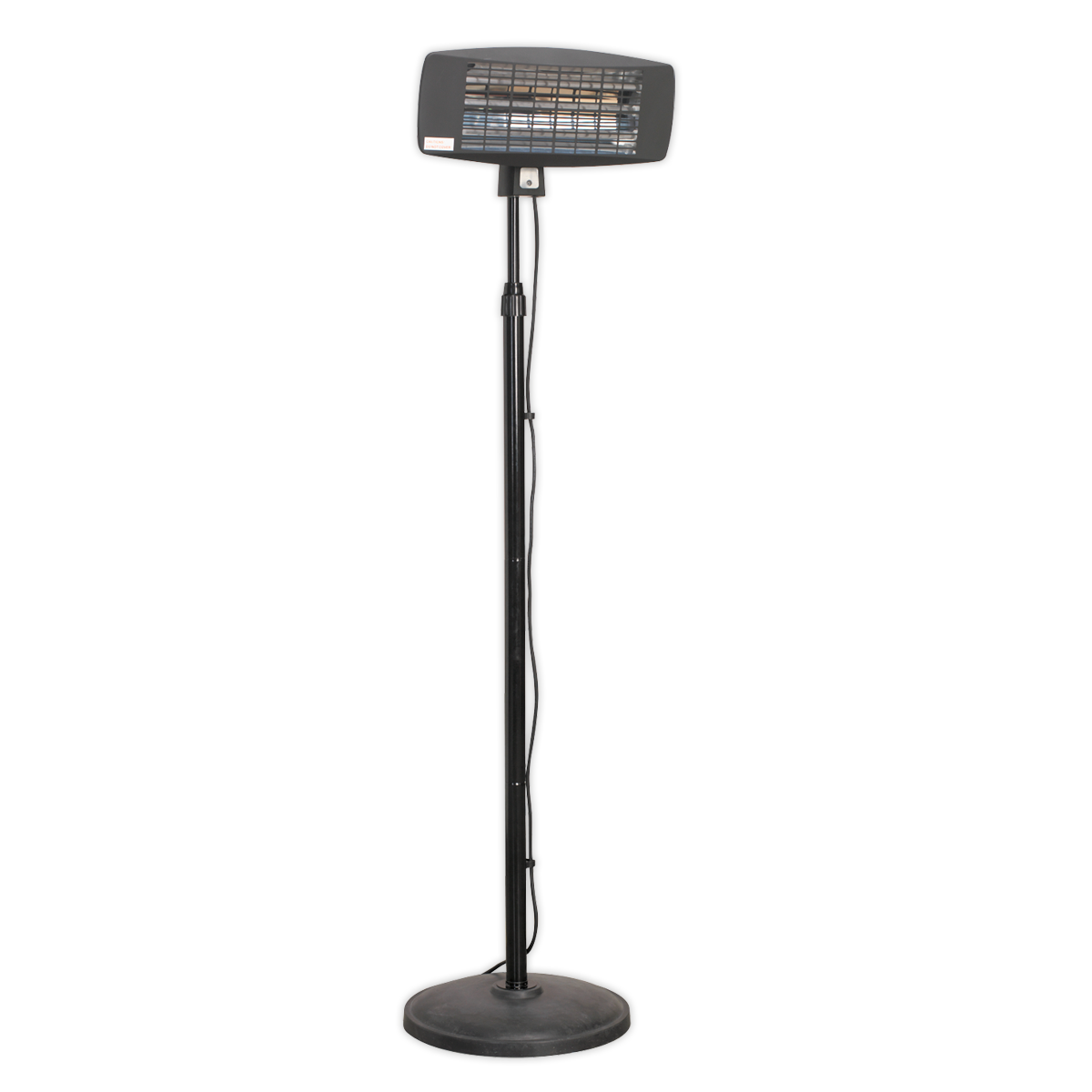 Sealey Infrared Quartz Patio Heater with Telescopic Floor Stand 2000W/230V IFSH2003