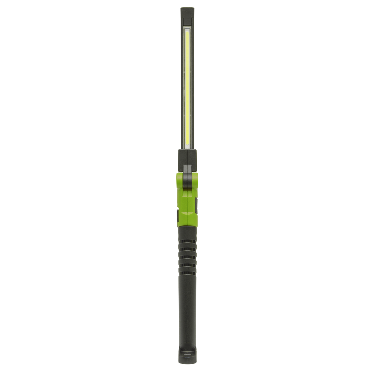 Sealey Rechargeable Slim Folding Pocket Light 2 COB & 1 SMD LED - Green LED01G