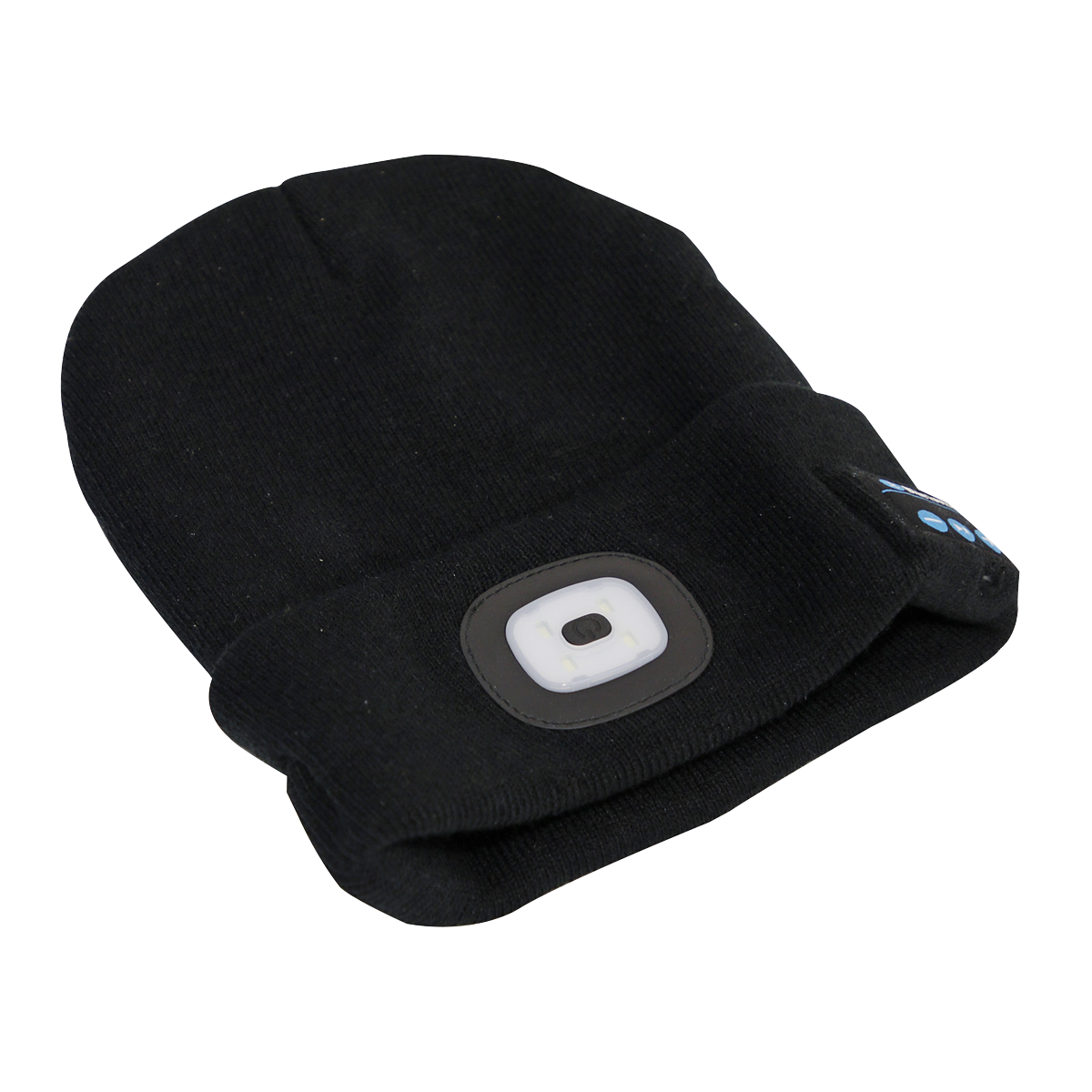 Sealey Rechargeable USB Beanie Hat with Wireless Headphones 1W SMD LED LED185W