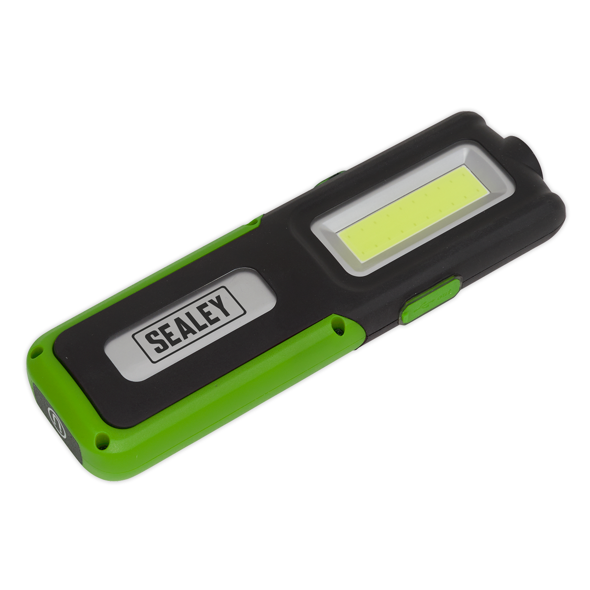 Sealey Rechargeable Inspection Light with Power Bank 5W COB & 3W SMD LED - Green LED318G