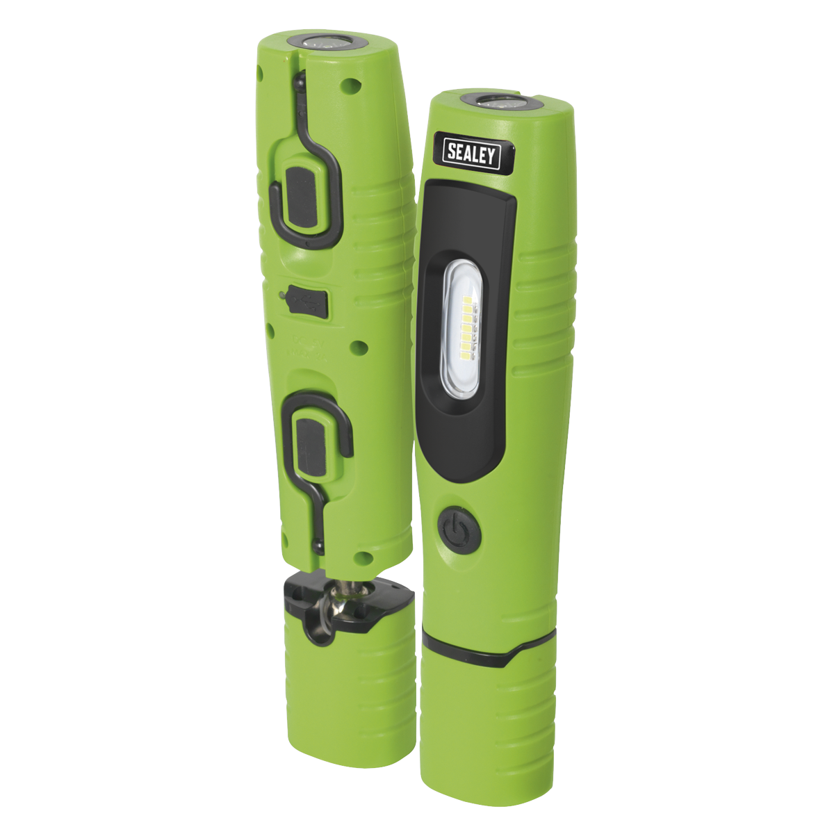 Sealey Rechargeable 360° Inspection Light 4W & 3W SMD LED - Green LED3602G