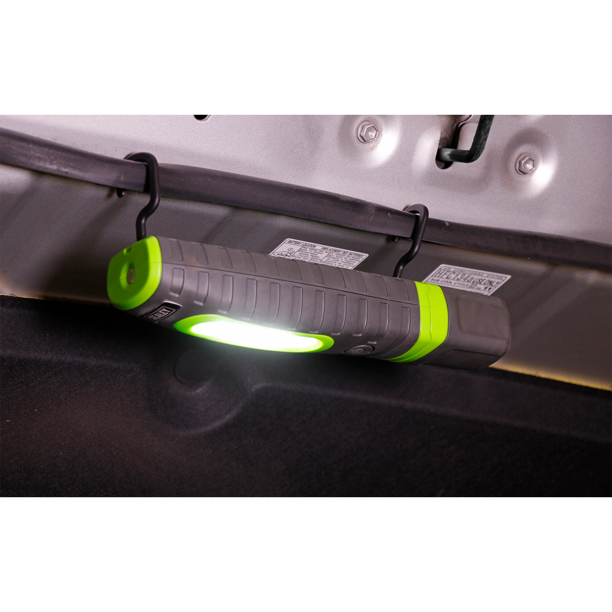 Sealey Rechargeable 360° Inspection Light 15W & 3W SMD LED - Green LED3606G