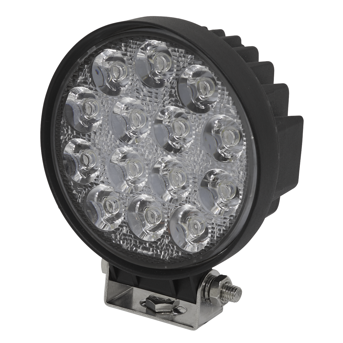 Sealey Round Worklight with Adjustable Bracket 42W SMD LED LED4R