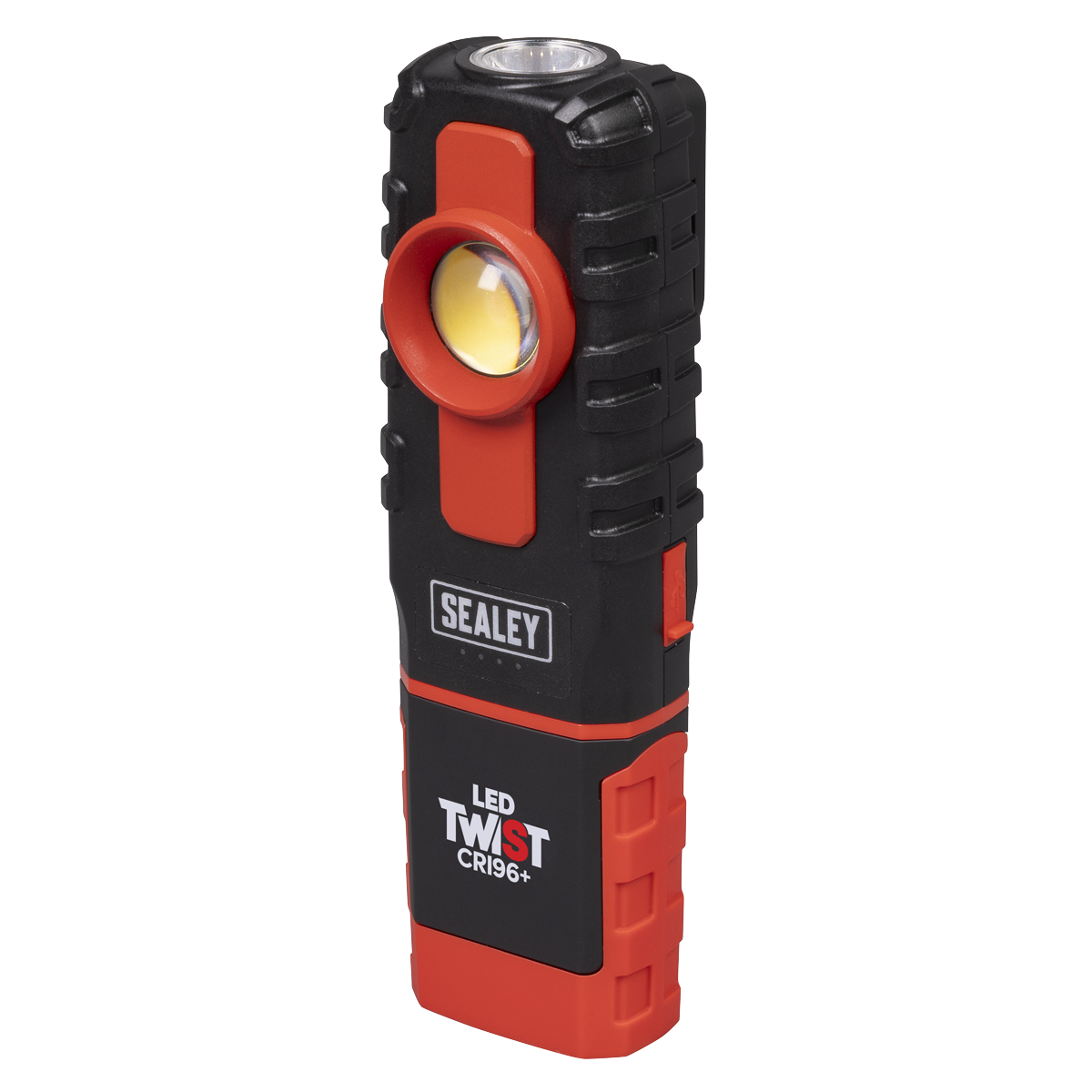 Sealey LED Twist® Rechargeable Inspection Light 6W COB LED & 1W SMD LED Colour Match CRI 96+ LED601CM