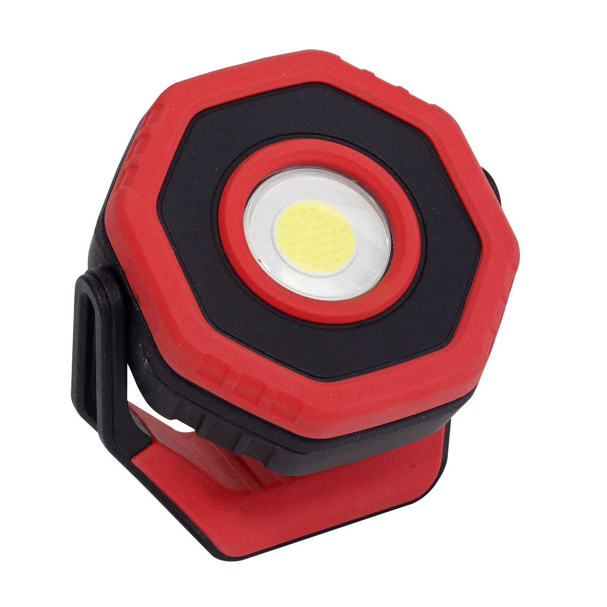 Sealey Rechargeable 360° Pocket Floodlight with Magnet 7W COB LED - Red LED700PR