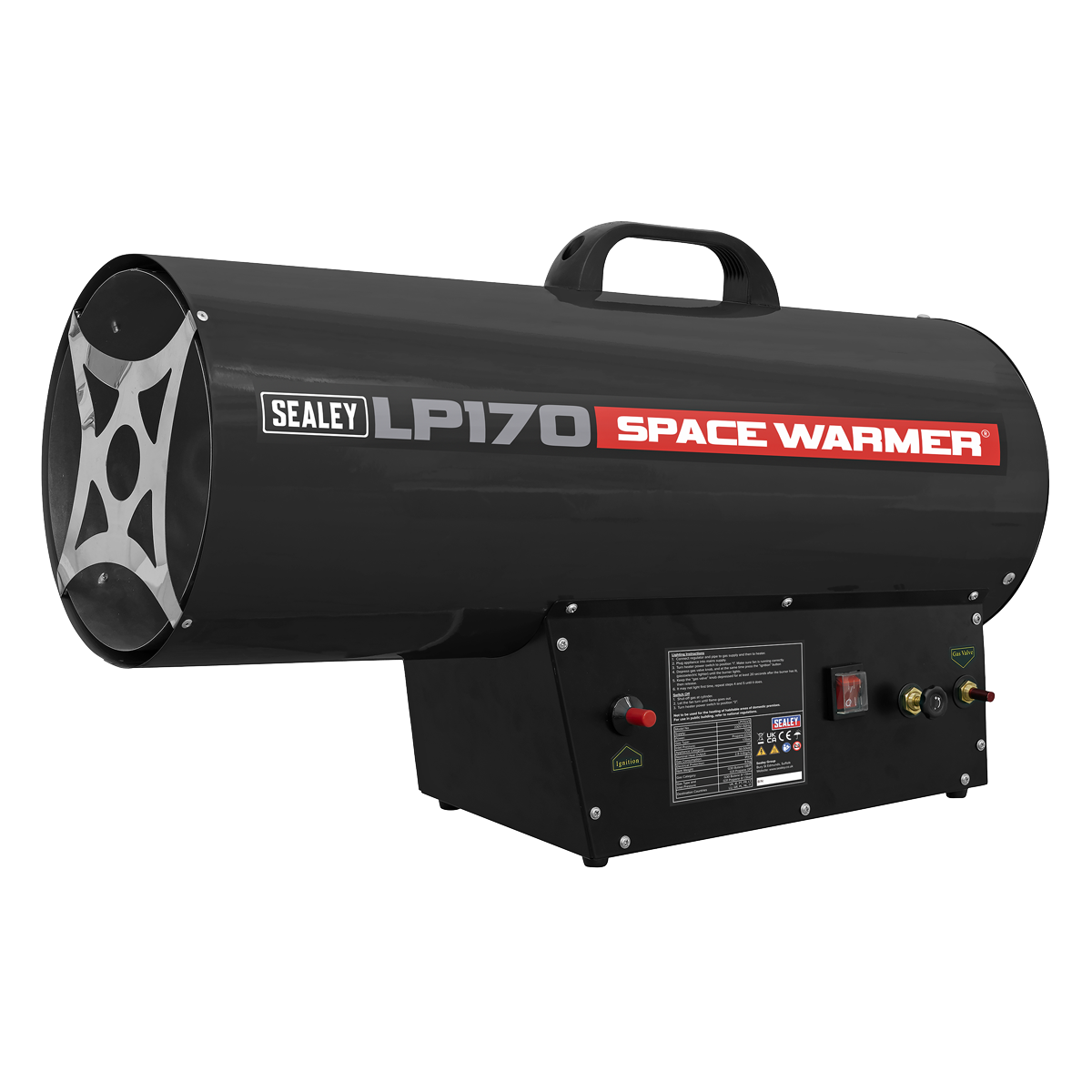 Sealey Space Warmer® Propane Heater 102,000-170,000Btu/hr (30-50kW) LP170