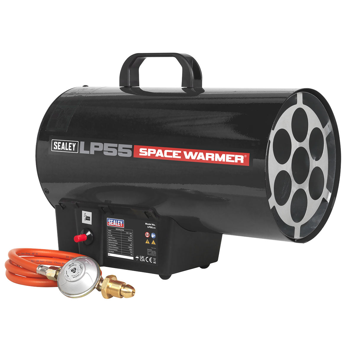 Sealey Space Warmer® Propane Heater 54,500Btu/hr(16kW) LP55