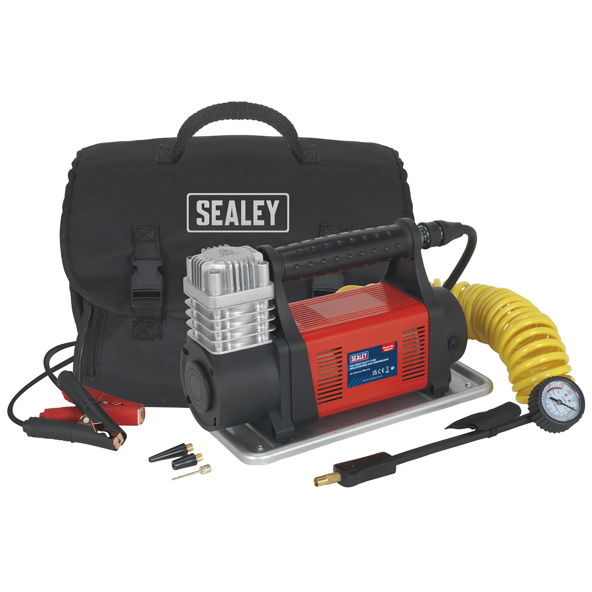Sealey Heavy-Duty Tyre Inflator/Mini Air Compressor 12V MAC07