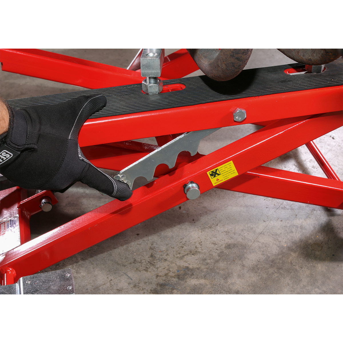 Sealey Hydraulic Motorcycle & Quad Scissor Lift 500kg Capacity MC4500