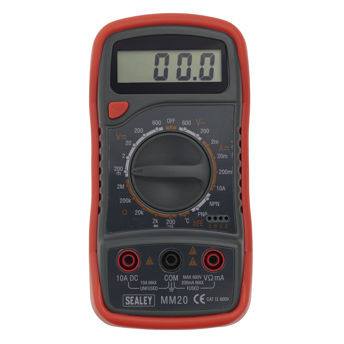 Sealey 8-Function Digital Multimeter with Thermocouple MM20