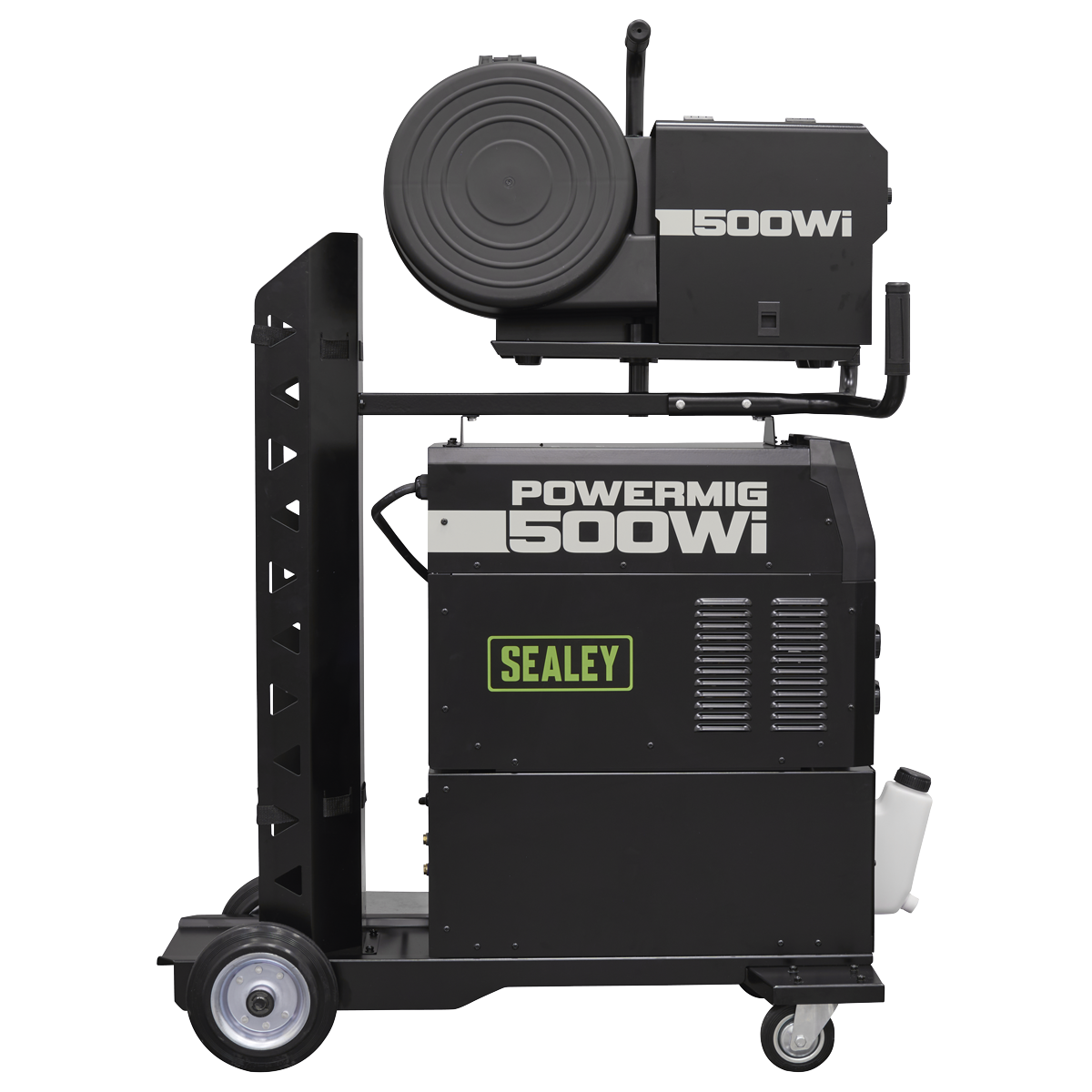Sealey 500A Professional Gas/Gasless MIG/TIG/MMA Inverter Welder with Portable Wire Feeder & Water Cooler 400V 3ph POWERMIG500Wi