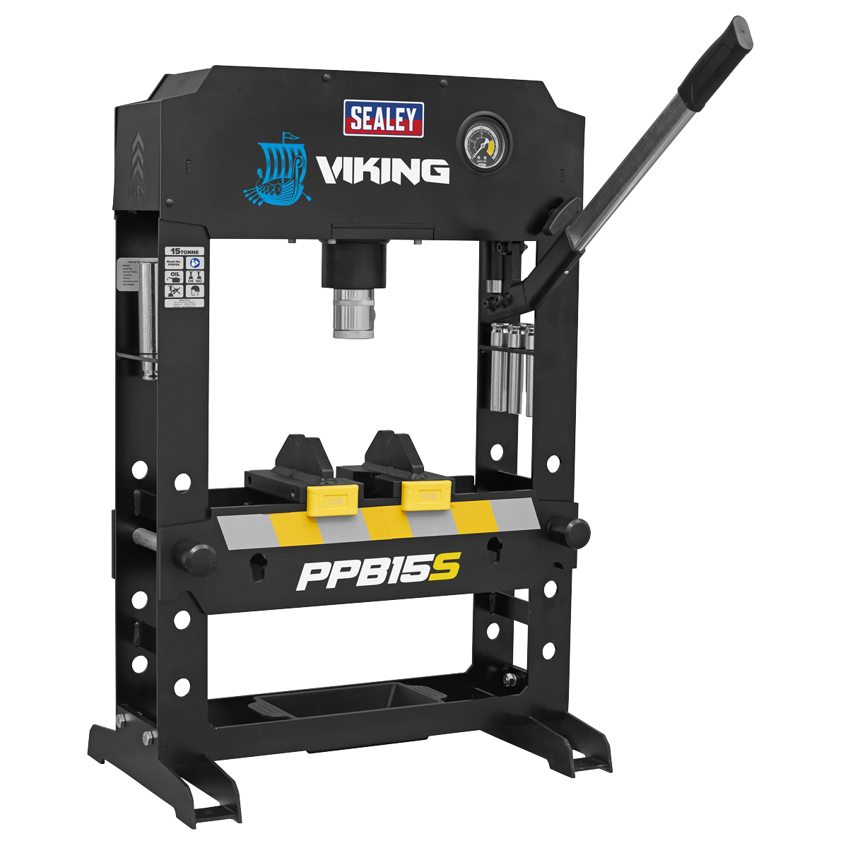 Sealey Viking Bench Type Hydraulic Press 15 Tonne PPB15S