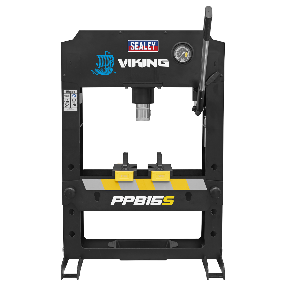 Sealey Viking Bench Type Hydraulic Press 15 Tonne PPB15S